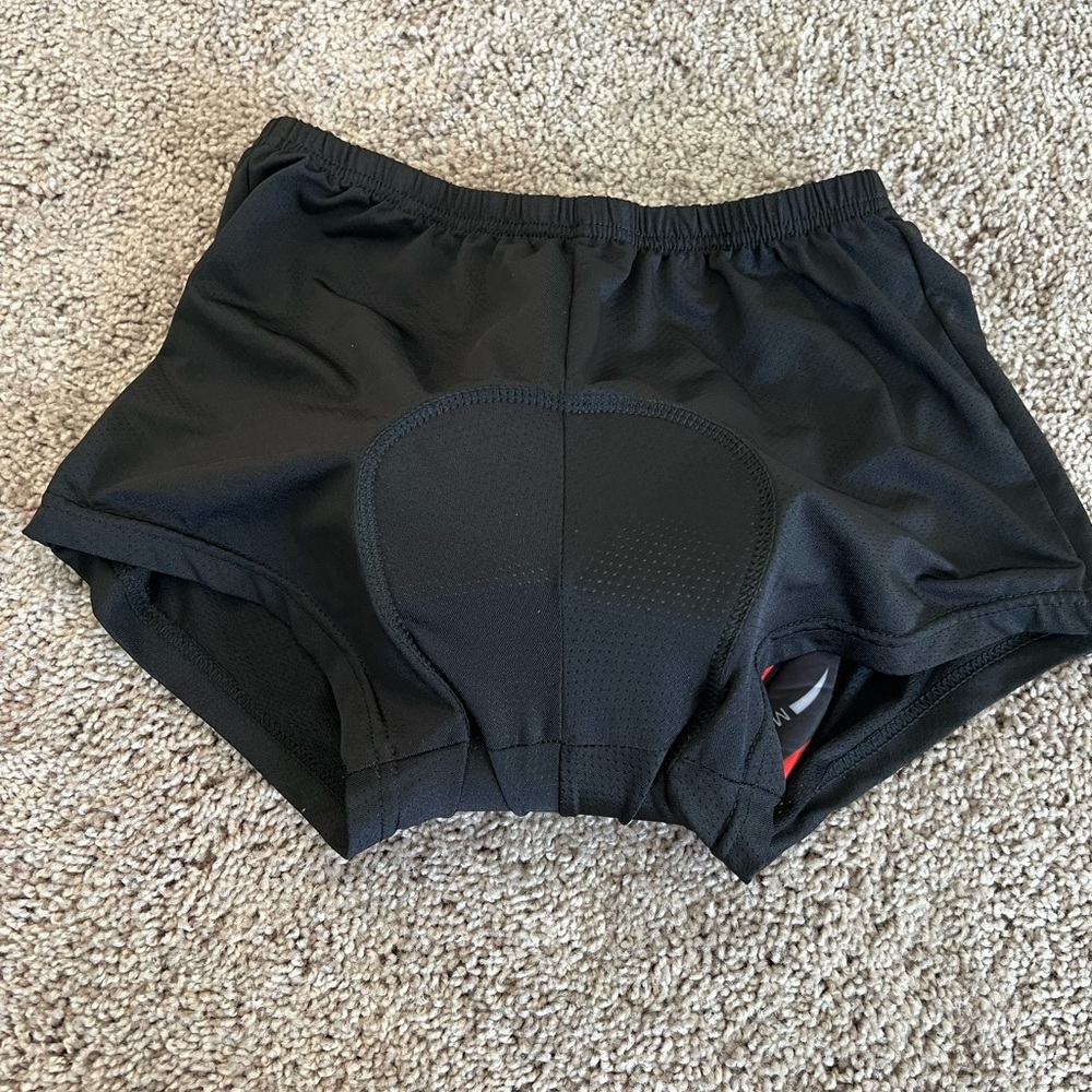 Padded biking shorts